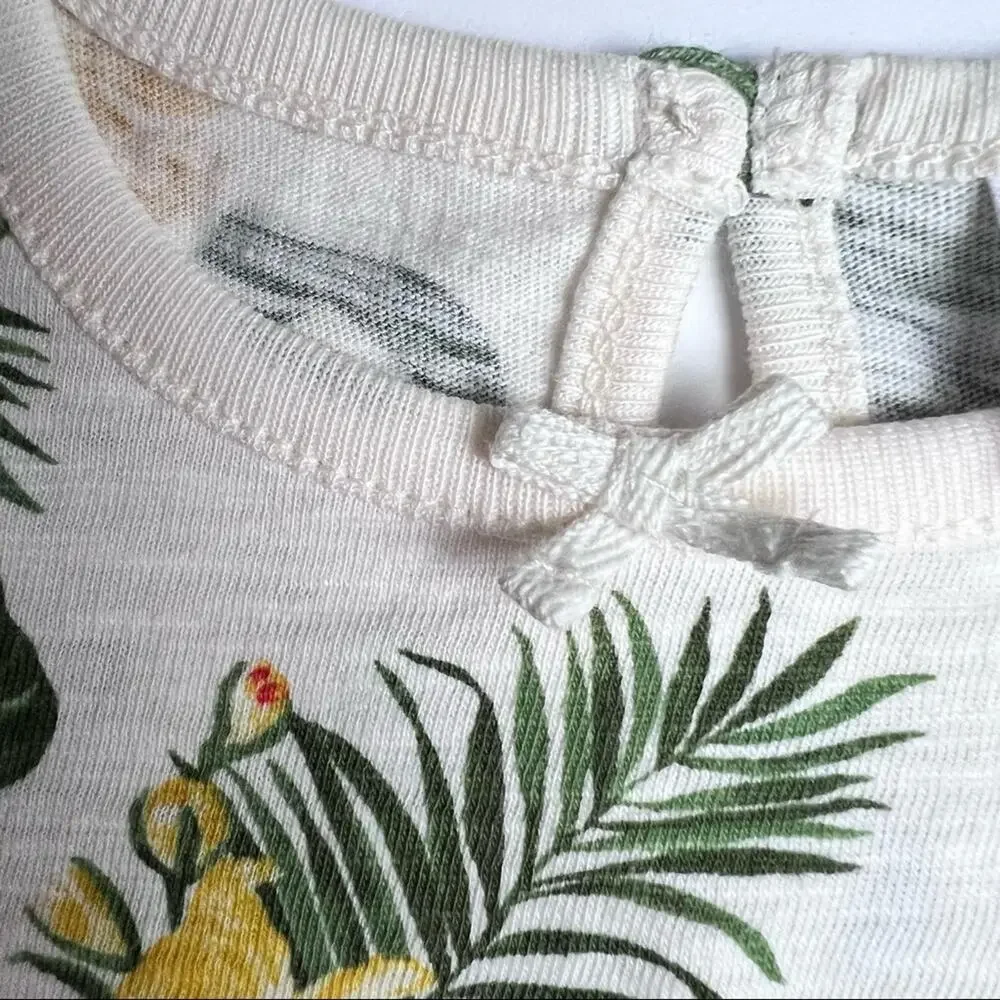 Old Navy  Baby Tropical Print  Style Onesie Sz 0-3M